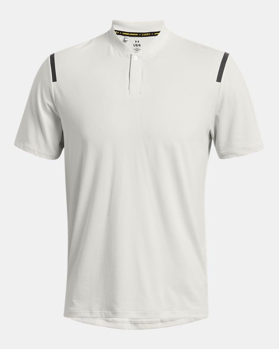 Men's Curry Splash Polo in White image number 2